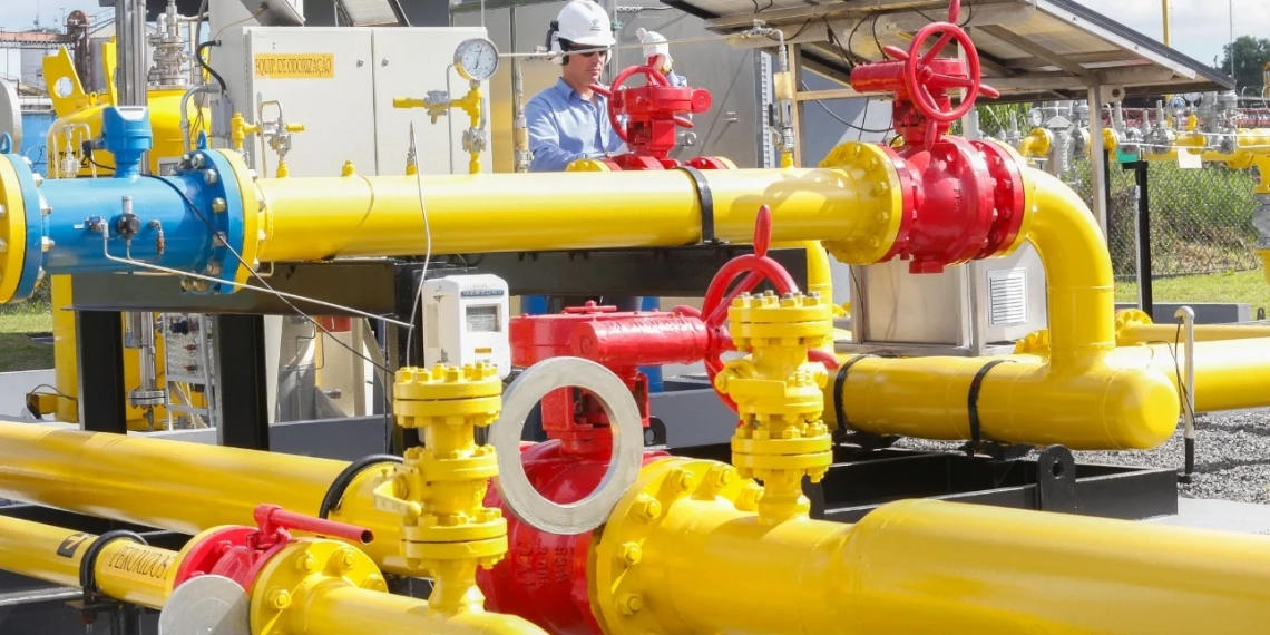 SC recorre para impedir reajuste de gás natural da Petrobras. Na imagem, citygate, para entrega do gás natural do transportador para a distribuidora