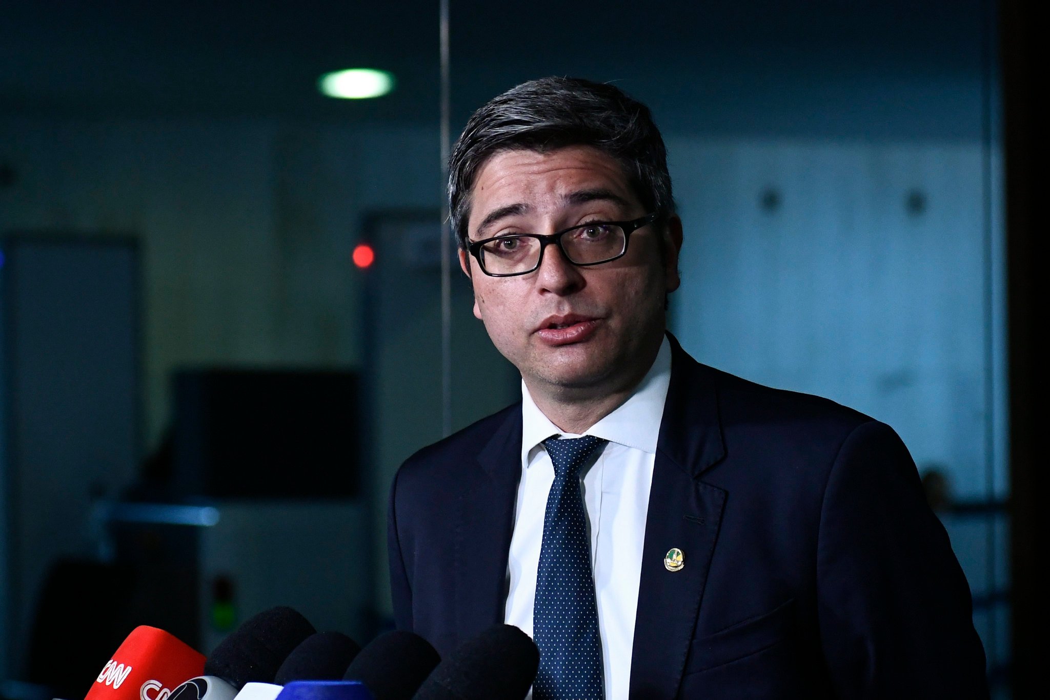 Relator Carlos Portinho [na foto] acredita que marco da eólica offshore pode ser aprovado no Senado antes de recesso (Foto: Geraldo Magela/Agência Senado)