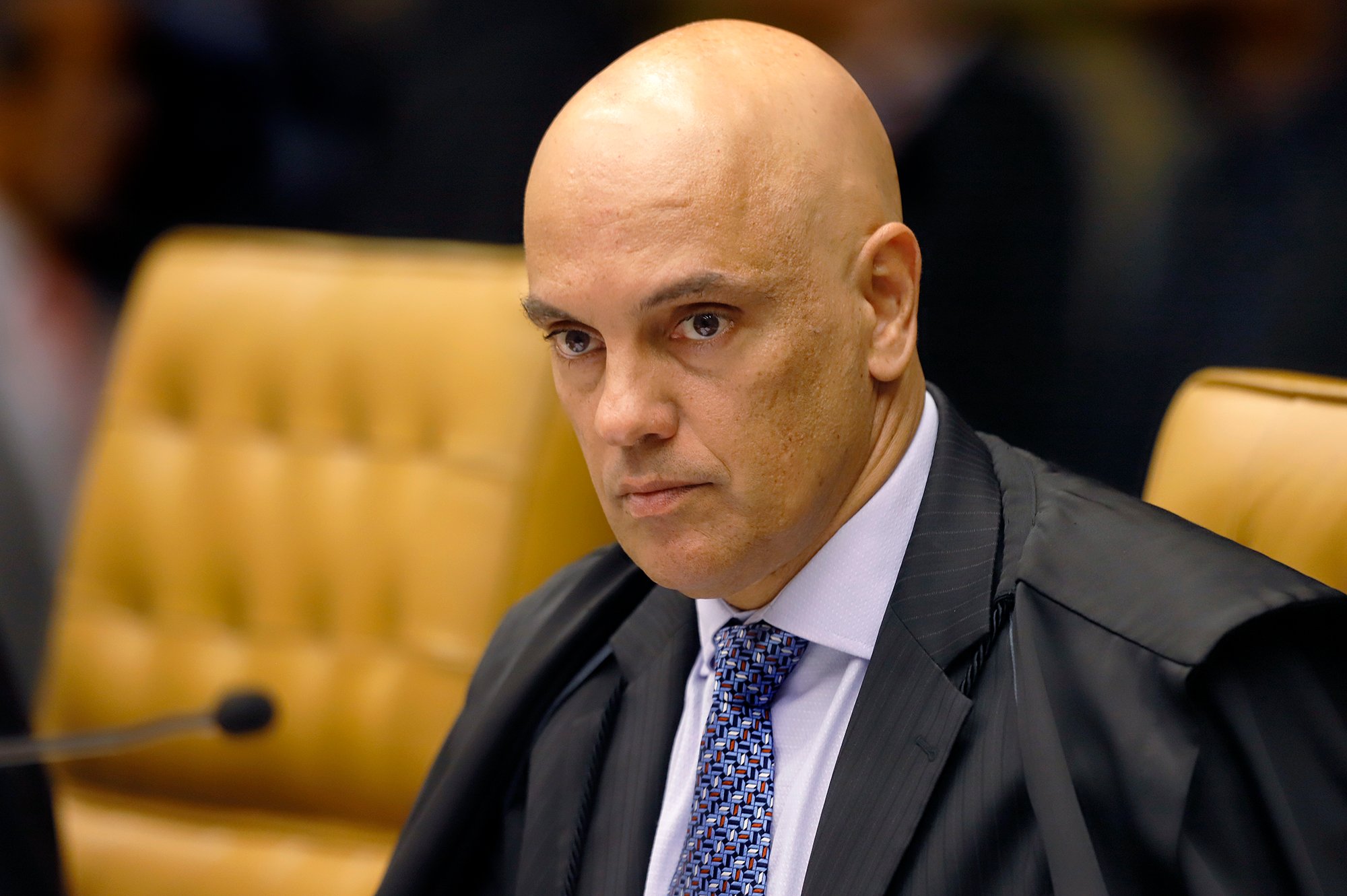 Sem acordo sobre ICMS, estados tentam ‘empurrar’ dívida com União. Na imagem, Alexandre de Moraes, Ministro do STF (Foto: Nelson Jr./STF)