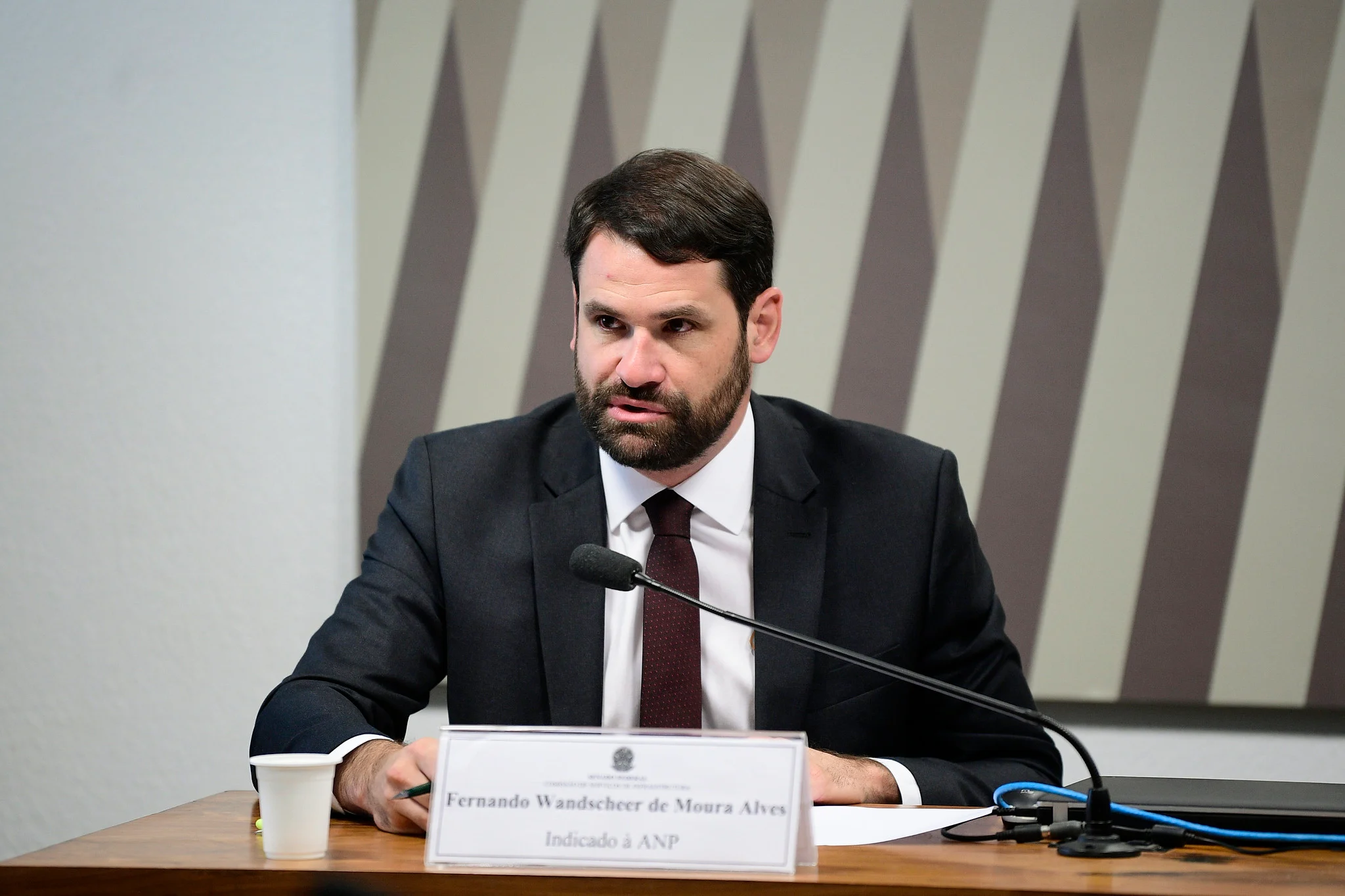 ATGás processa diretor da ANP, Fernando Moura [na foto], contra acordo pelo gasoduto Subida da Serra, da Comgás (Foto: Pedro França/Agência Senado)