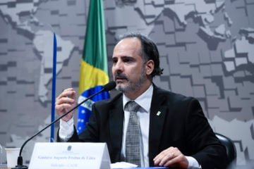 Cade aprova venda da Reman da Petrobras para Atem, com restrições. Na imagem, Gustavo Augusto Freitas de Lima, conselheiro do Cade (Foto: Marcos Oliveira/Agência Senado)