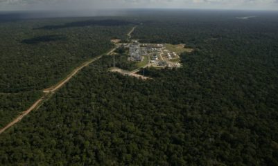 Polo Urucu, na Bacia do Amazonas (Foto: Agência Petrobras/Geraldo Falcão)