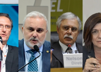 Quadros do PT vão liderar transição da política energética. Na imagem: da esquerda para a direita, Maurício Tolmasquim, Jean Paul Prates, Nelson Hubner e Magda Chambriard – os nomes da política energética de Lula