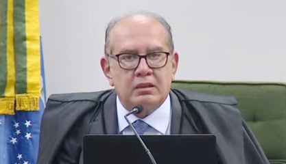 Ministro do STF Gilmar Mendes [na foto] adia decisão sobre ICMS dos combustíveis s (Foto: STF/Divulgação)