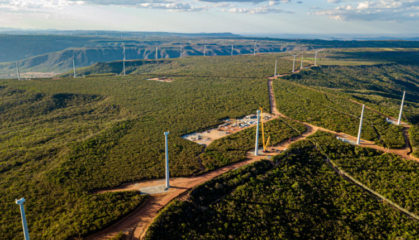 2W entra para geração de energia com parque eólico no RN. Na imagem: Parque eólico Anemus, da 2W no Rio Grande do Norte (Foto: Divulgação/2W)