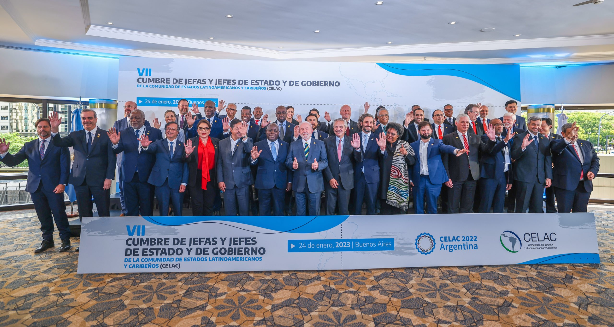 Integração e transição energética da AL podem intensificar negócios no Brasil. Na imagem: VII Cúpula da Celac em Buenos Aires, Argentina (Foto: Ricardo Stuckert/PR)