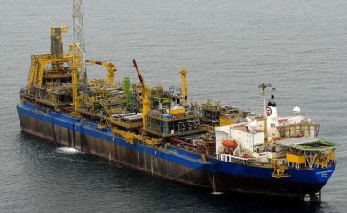 Shell desiste de vender o Parque das Conchas. Na imagem: FPSO Espírito Santo, responsável pela produção no complexo Parque das Conchas, operado pela Shell (Foto: Divulgação)