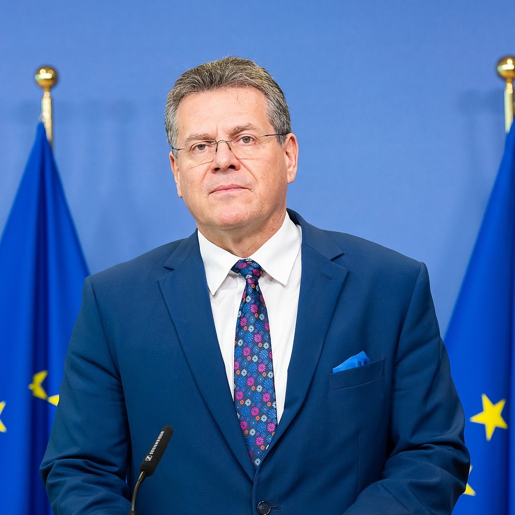 Europa monta consórcio para comprar gás e Rússia acena para Turquia. Na imagem: Maroš Šefčovič, vice-presidente da Comissão Europeia (Foto: Divulgação/Comissão Europeia)