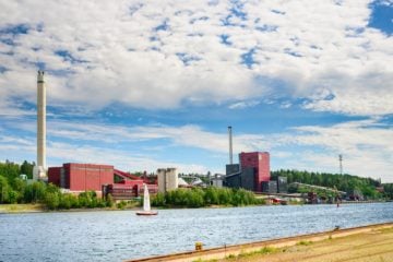 Soluções baseadas na natureza e em tecnologia: não faltam oportunidades para o Brasil liderar a descarbonização da economia. Na imagem: captura e armazenamento de C02 em usinas de bioenergia – BioCCS (Foto: Divulgação/Söderenergi)