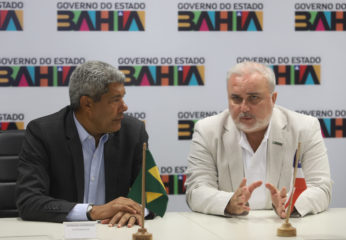 ANP libera operação de Araçás no polo Bahia Terra. Na imagem: Jean Paul Prates se reúne com governador da Bahia, Jerônimo Rodrigues (PT), e prefeitos para tratar da retomada de investimentos no estado (Foto: Agência Petrobras)