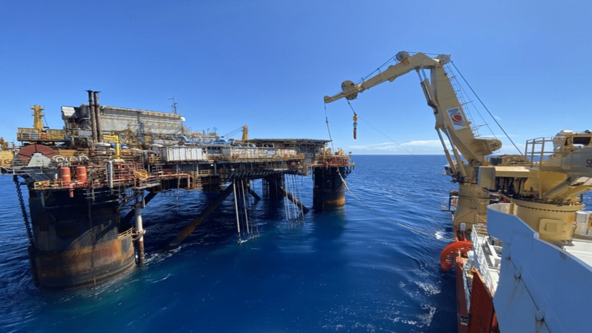 Petrobras: desenvolvimento como desinvestimento. Na imagem: Operação da Trident Energy na Bacia de Campos (Foto: Cortesia)