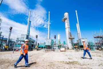 Governo vai mapear áreas para estocagem de gás e carbono. Na imagem: Instalações industriais de armazenamento subterrâneo de gás natural Storengy, em Chémery, França (Foto: Meyssonnier Antoine/Engie/Miro)