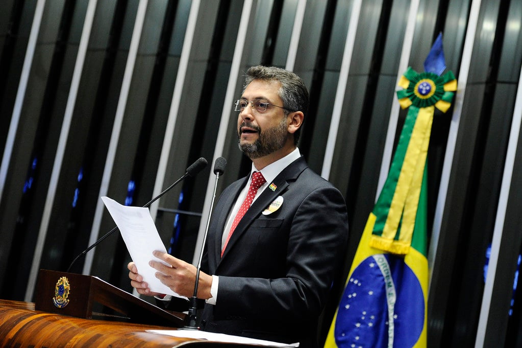 Clécio Luís, governador do Amapá (Marcos Oliveira, Agência Senado)