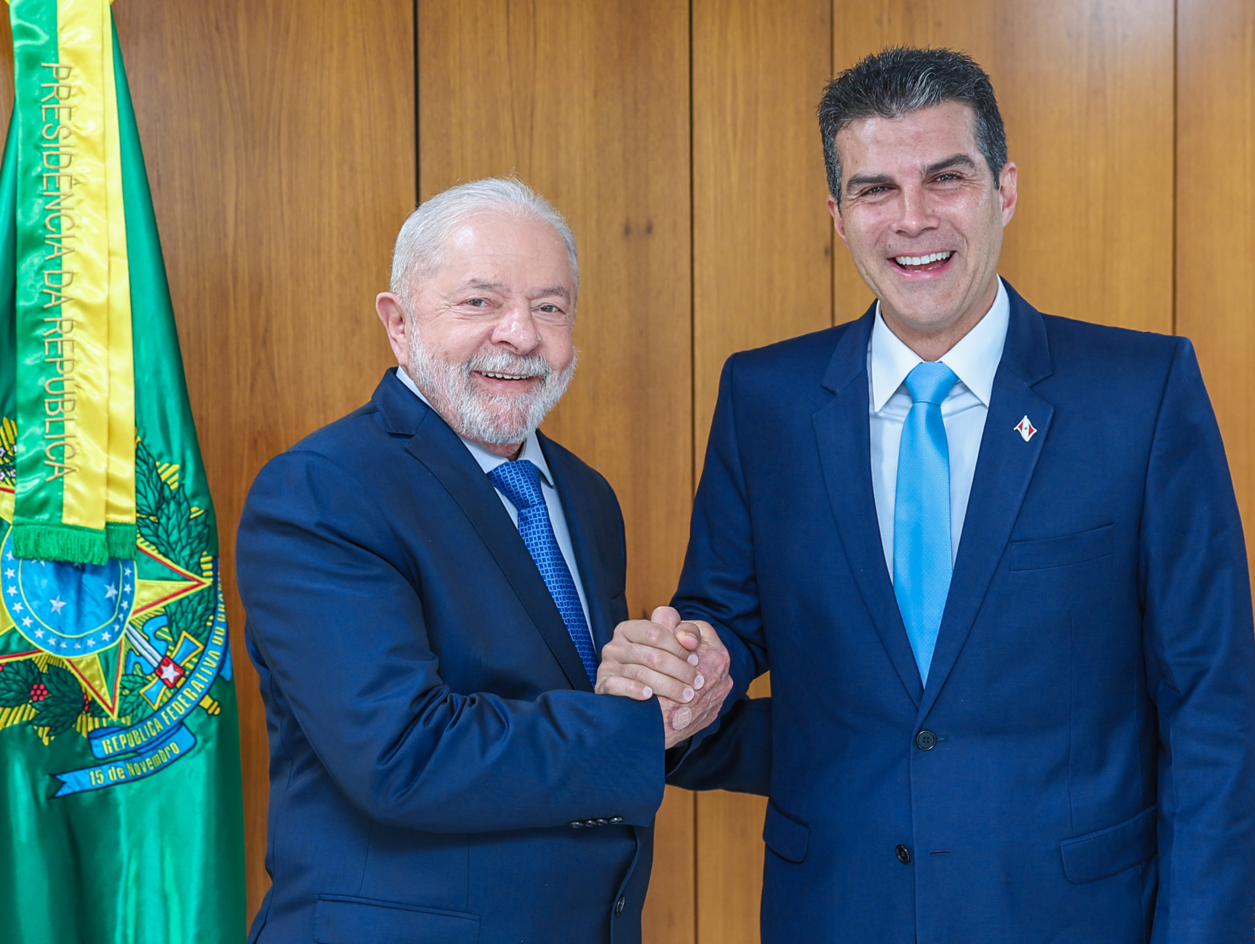 Belém é escolhida pela ONU para sediar COP30 no Brasil em 2025. Na imagem: Presidente Lula e o governador do Pará, Helder Barbalho (Foto: Ricardo Stuckert/PR)