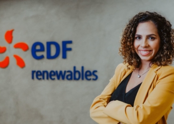 Hidrogênio e eólicas offshore: mercado quer ‘sinalizações fortes’ do governo. Na imagem: Raíssa Cafure Lafranque, vice-presidente da EDF Renewables Brasil (Foto Divulgação)