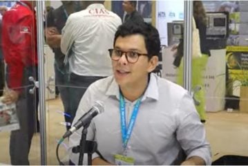 João Vitor Moreira, diretor comercial da PetroReconcavo, fala com o estúdio epbr durante a Bahia Oil & Gas Energy