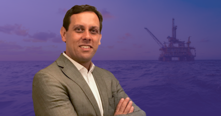 Operadores independentes cobram segurança jurídica para o setor de óleo e gás. Na imagem: Fabrício Zaluski, diretor jurídico da Trident Energy, participa da offshore week 2023, do estúdio epbr