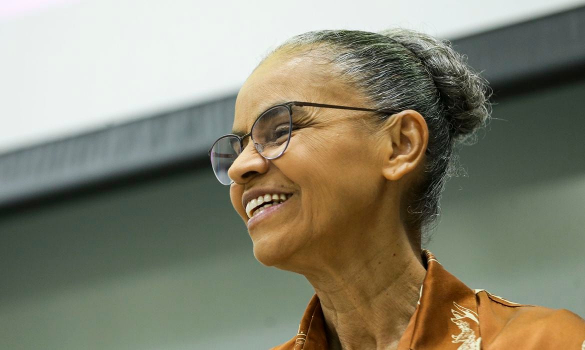 Brasil chegará à COP30 como protagonista, diz Marina Silva. Na imagem: Ministra do Meio Ambiente e Mudanças Climáticas, Marina Silva (Foto: Marcelo Camargo/Agência Brasil)