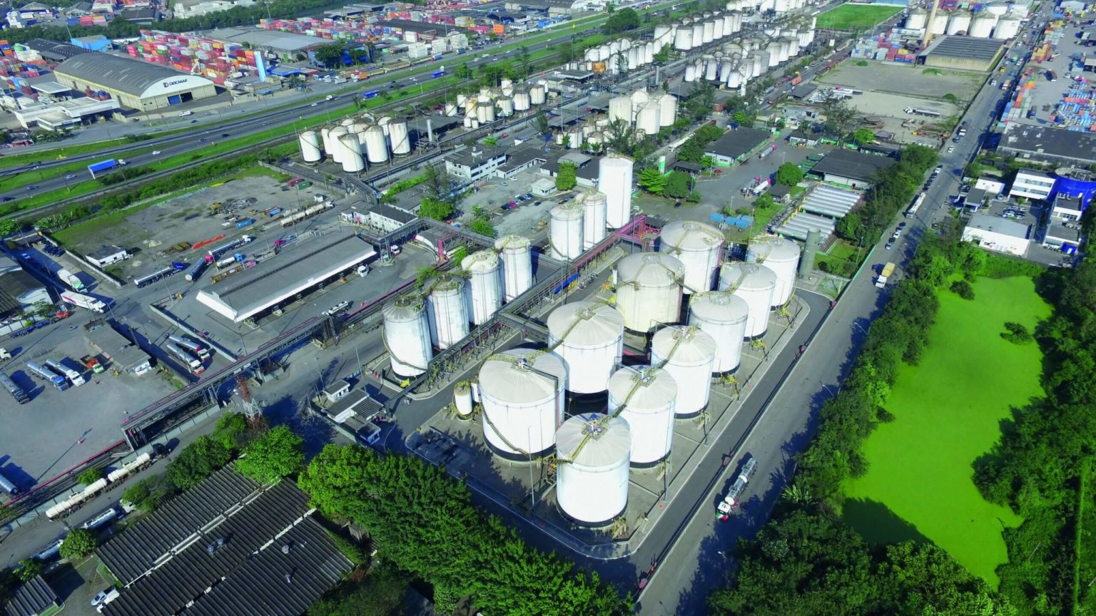 Na imagem: Terminal da Ultracargo em Santos, SP (Foto: Divulgação)