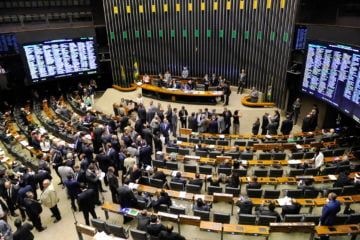 Plenário da Câmara dos Deputados durante sessão conjunta (Foto Jonas Pereira/Agência Senado)