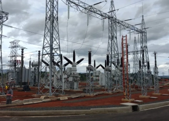 Raio causou apagão na região metropolitana de Fortaleza, capital do Ceará, diz Enel. Na imagem: Subestação de energia elétrica no Ceará (Foto: Divulgação)