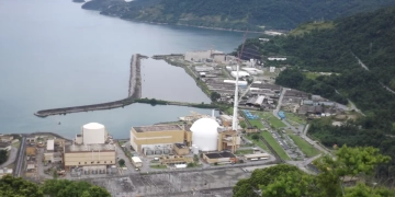 Complexo nuclear das usinas de Angra 1 e 2 (Foto Divulgação