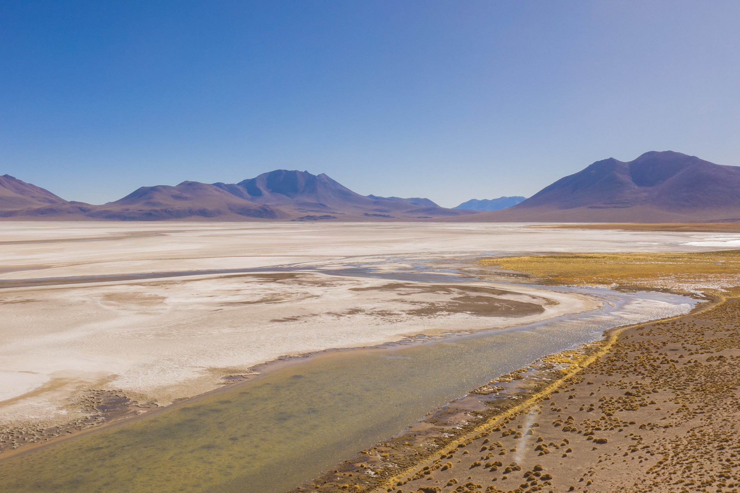 Comunidades locais resistem ao boom do lítio na América Latina. Na imagem: Salinas de Uyuni e Pastos Grandes, duas das três maiores reservas de lítio da Bolívia (Foto: (Foto: Ernst Udo Drawert/Diálogo Chino)