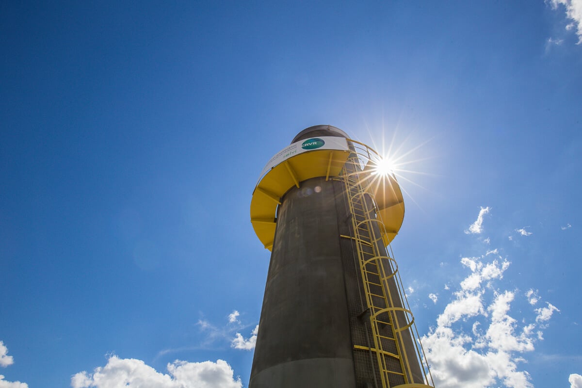 BNDES aprova R$ 99,7 milhões do Fundo Clima para biometano de resíduos sólidos urbanos no RS. Na imagem: Unidade de Valorização Sustentável (UVS) em Minas do Leão (RS), da Companhia Riograndense de Valorização de Resíduos (Foto: Divulgação CRVR)