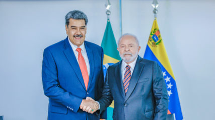 Alexandre Silveira, de Minas e Energia, discute, em Caracas, retomada da importação de energia elétrica da Venezuela. Na imagem: Presidente da República, Luiz Inácio Lula da Silva, durante reunião privada com o presidente da República Bolivariana da Venezuela, Nicolás Maduro, no Palácio do Planalto, em Brasília/DF (Fotos: Ricardo Stuckert/PR)