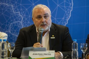 Petrobras está em conversas com a Mubadala e avalia recomprar Refinaria de Mataripe, diz CEO da Petrobras, Jean Paul Prates, na coletiva de imprensa de detalhamento do Plano Estratégico 2024-28, em 24/11/2023 (Foto: Agência Petrobras)