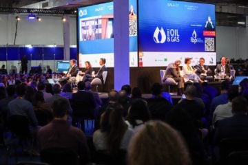 Nova marca ROG.e é lançada pelo IBP para abraçar novas energias no Brasil. Na imagem: Conferência durante a Rio Oil & Gas 2022, no Boulevard Olímpico, zona portuária do Rio de Janeiro (Foto: Divulgação)