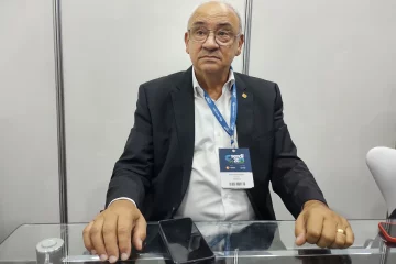 Apagão em São Paulo pressiona renovação das concessões das distribuidoras de energia, admite Marcos Madureira, presidente da Abradee (Associação Brasileira de Distribuidores de Energia Elétrica), em entrevista à epbr durante o Sendi 2023, em Vitória, ES (Foto: epbr)