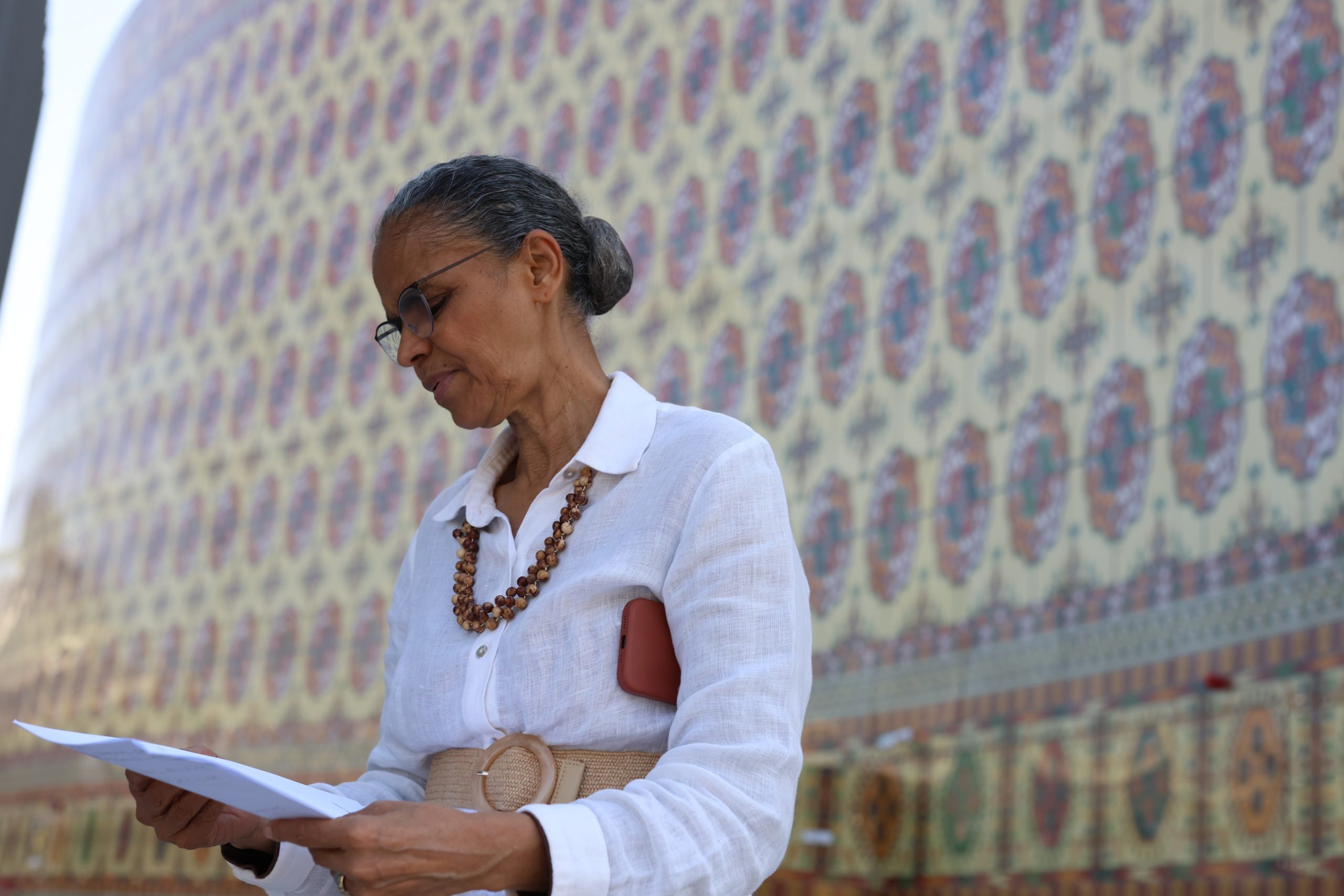 Linguagem para combustíveis fósseis está inadequada e Brasil vai trabalhar por mais ambição em texto final da COP28, diz Marina Silva (Foto: Felipe Werneck/Ascom MMA)