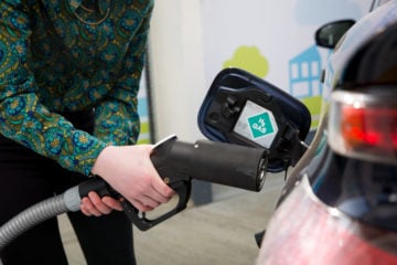 Organização internacional GHO inclui biomassa em requisitos para hidrogênio verde, o H2V. Na imagem: Estação de reabastecimento de hidrogênio da Shell, em Cobham, na Inglaterra (Foto: Divulgação)