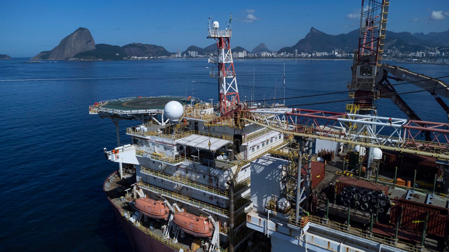 Plataforma da Foresea, a primeira empresa de perfuração offshore a reaproveitar 100% dos resíduos gerados em suas atividades (Foto: Divulgação)