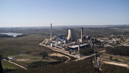 Térmica a carvão mineral Candiota 3 (RS), com capacidade instalada de 350 MW (Foto Divulgação CGT Eletrosul)