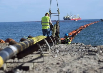 Conheça o Viking Link, maior projeto de transmissão de energia elétrica submarino do mundo, que conecta Dinamarca e Reino Unido (Foto: Divulgação Energinet)