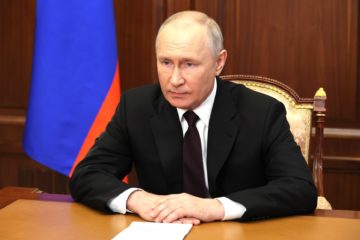 Importação de diesel russo pelo Brasil cresce 60 vezes durante 2023. Na imagem: Presidente russo Vladimir Putin, em 22/8/2023 (Foto: Wikimedia Commons)