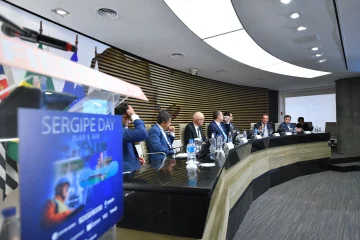 epbr fará cobertura completa ao vivo diretamente da 2ª edição do Sergipe Day. Na imagem: Mesa de debate durante a 1ª edição do Sergipe Day em 2023 (Foto: Flávio Santana/Divulgação)