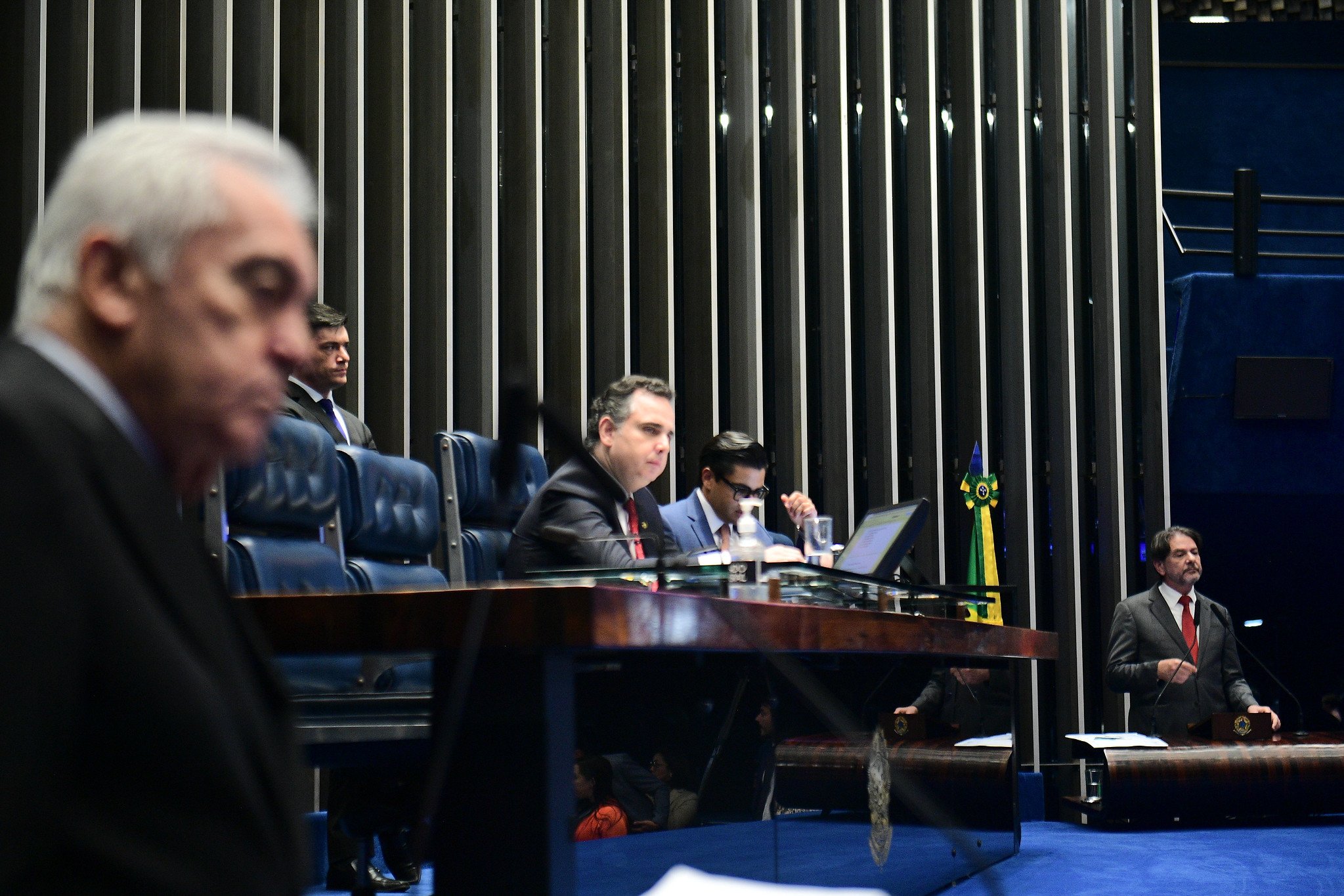 Marco do Hidrogênio de Baixo Carbono é aprovado no Plenário do Senado Federal, em (Foto: Pedro França/Agência Senado)