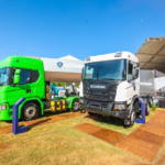 Scania lançou recentemente caminhões movidos a gás e/ou biometano. Foto: Divulgação