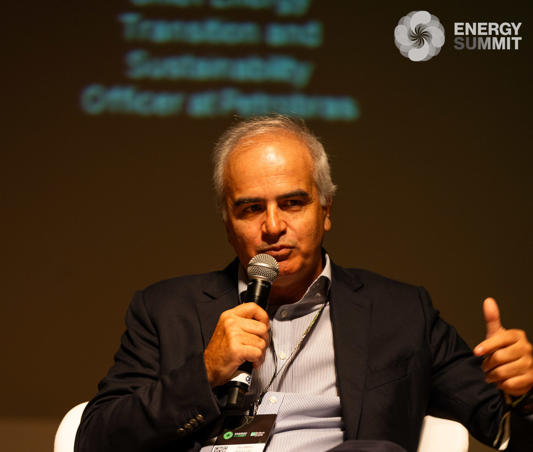 O CEO da Energisa, Ricardo Botelho, durante a abertura do Energy Summit 2024 (Foto: Cortesia)