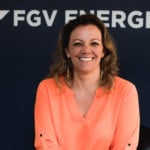 Heloísa Borges, diretora de Estudos de Petróleo, Gás Natural e Biocombustíveis da EPE, em entrevista ao estúdio epbr durante o Sergipe Day na Fundação Getúlio Vargas (FGV) no Rio, em 12/3/2024 (Foto: Victor Curi/epbr)