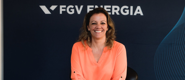 Heloísa Borges, diretora de Estudos de Petróleo, Gás Natural e Biocombustíveis da EPE, em entrevista ao estúdio epbr durante o Sergipe Day na Fundação Getúlio Vargas (FGV) no Rio, em 12/3/2024 (Foto: Victor Curi/epbr)