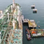New Fortress Energy (NFE) estima demanda superior a 8GW em leilão de potência, para reserva de capacidade. Na imagem: Terminal Gás Sul (TGS), da New Fortress, na Baía de Babitonga, em Santa Catarina (Foto: Divulgação NFE)