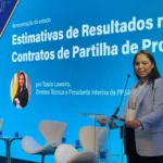 Pré-Sal Petróleo S.A. (PPSA) se prepara para vender gás da União no sistema de escoamento no 2º semestre de 2024. Na imagem: Tabita Loureiro, presidente interina da Pré-Sal Petróleo, participa do 6º Fórum Técnico da PPSA (Reprodução: Youtube)