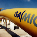 Multinacional Shell fecha contrato de suprimento de gás natural com a distribuidora mineira Gasmig. Na imagem: Tubulação de gás natural na cor amarela da Gasmig (Foto: Divulgação)