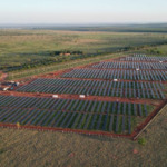 Fazenda Solar da Delta Energia, localizada em Três Lagoas, no Mato Grosso do Sul (Foto: Divulgação)