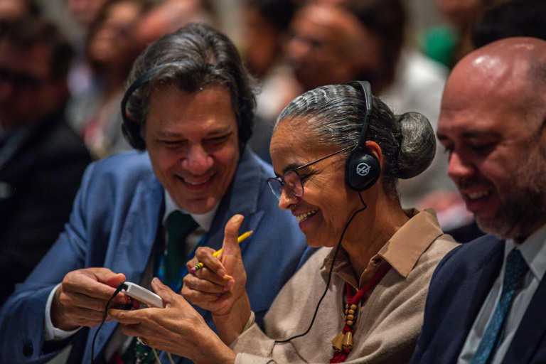 G20 tem obrigação de liderar enfrentamento à crise climática, defende Marina Silva (Foto: Ascom MF)