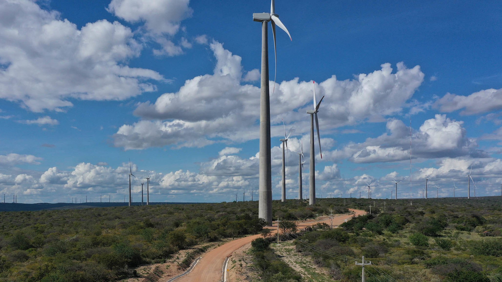 Nestlé fecha acordo para entrada em parque eólico da Enel Green Power no Rio Grande do Norte. Na imagem: Complexo eólico Lagoa dos Ventos da Enel Green Power (Foto: Divulgação)